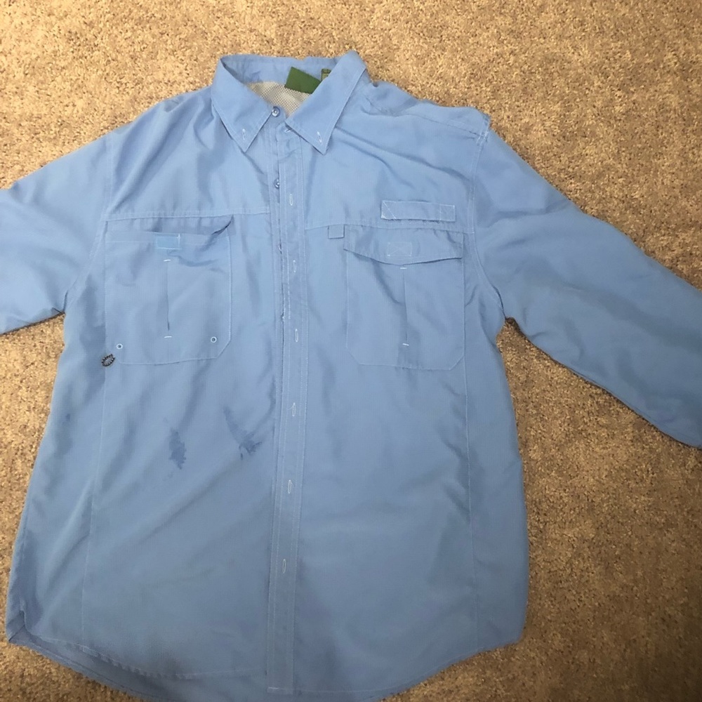 Stillwater supply Co. fishing shirt L